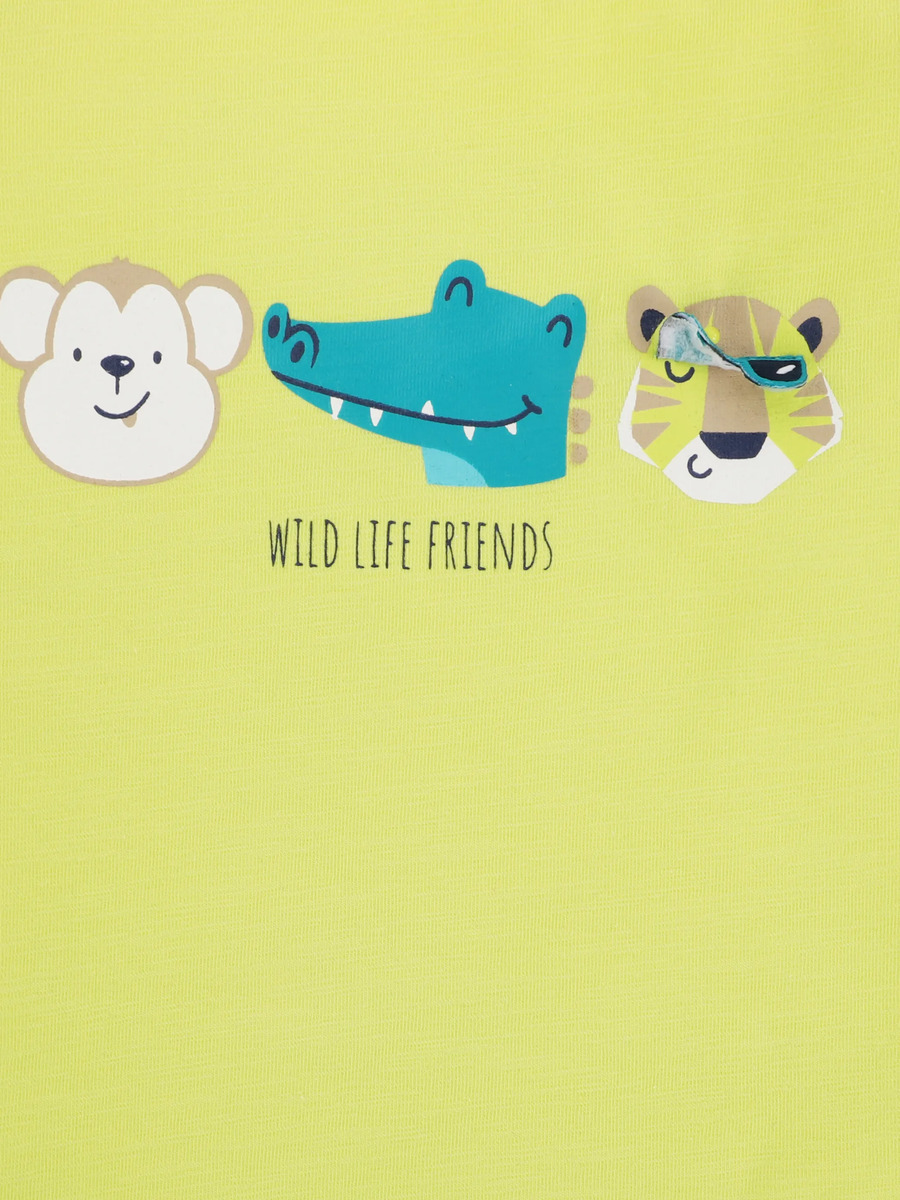 Bild 3 von Baby Jungen Shirt mit Frontdruck
                 
                                                        Gelb