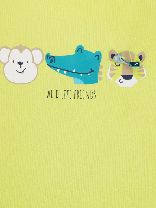 Bild 3 von Baby Jungen Shirt mit Frontdruck
                 
                                                        Gelb