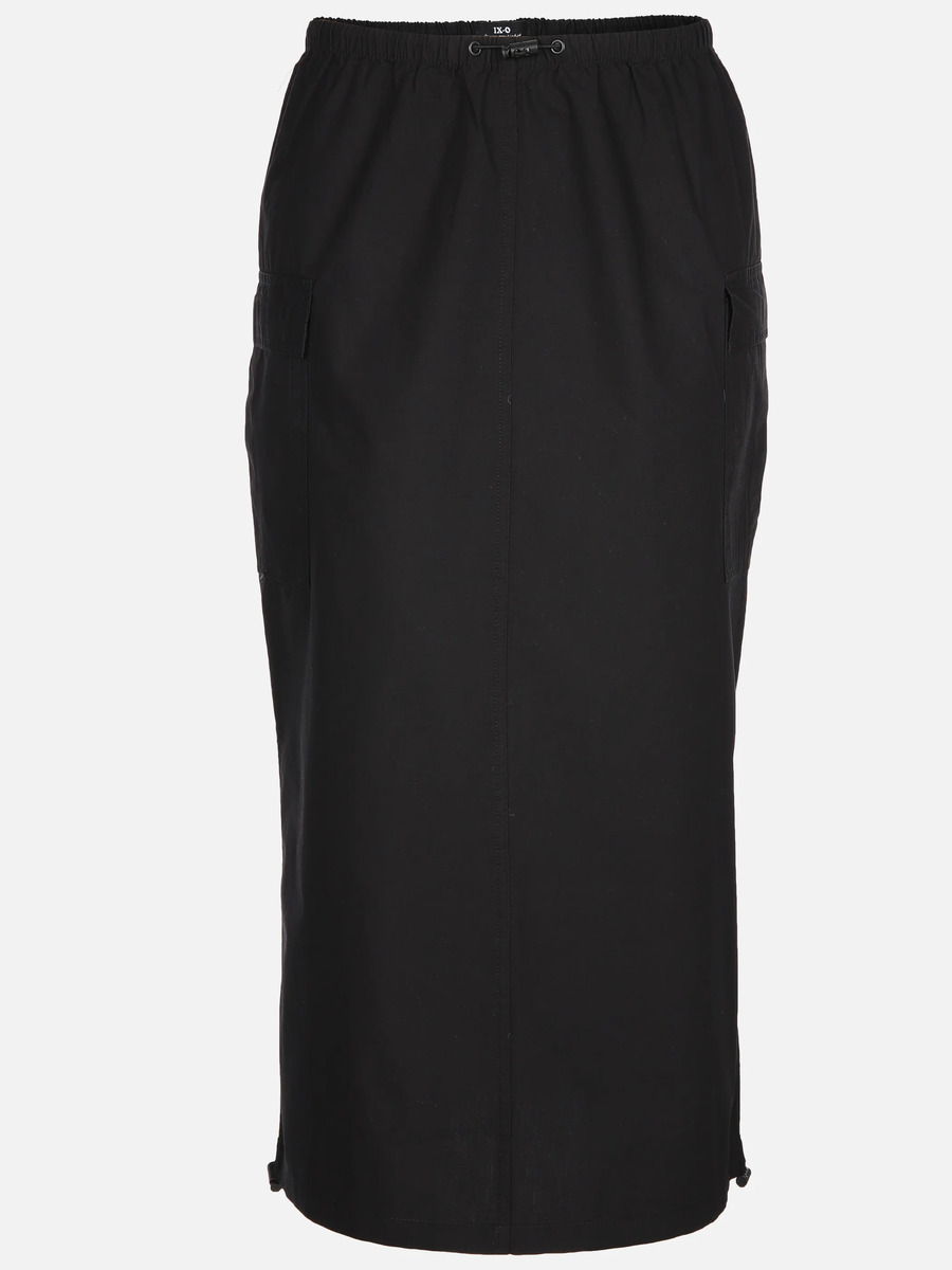 Bild 1 von Damen Midi-Rock mit Cargotaschen
                 
                                                        Schwarz