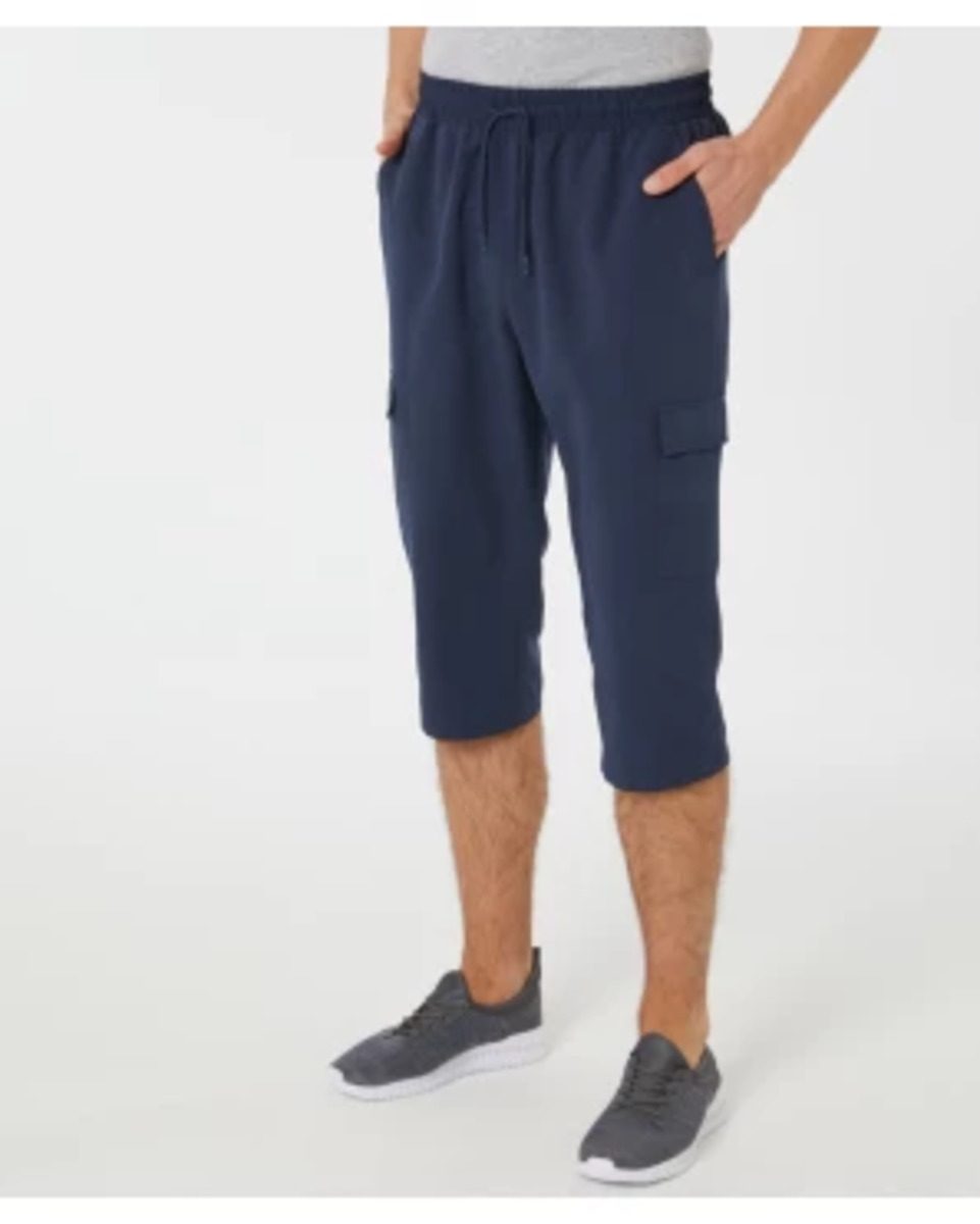 Bild 1 von Dunkelblaue Cargohose, X-Mail, 3/4-Länge, dunkelblau