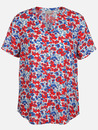Bild 1 von Damen Bluse mit Alloverprint
                 
                                                        Rot