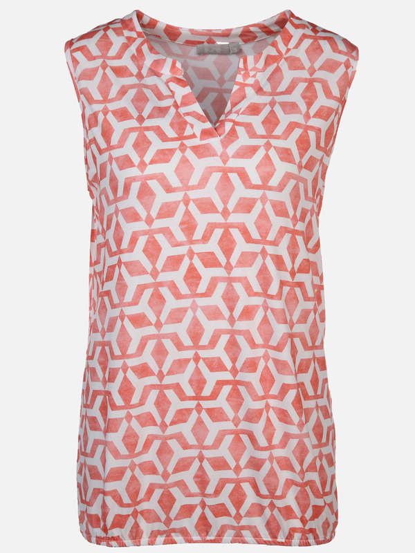 Bild 1 von Damen Top mit Alloverprint
                 
                                                        Orange