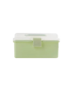 Sortierbox für Nähzubehör, ca. 18,5 x 9,5 x 10 cm, mintgrün