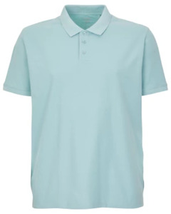 Mintgrünes Poloshirt, X-Mail, Polokragen, mintgrün