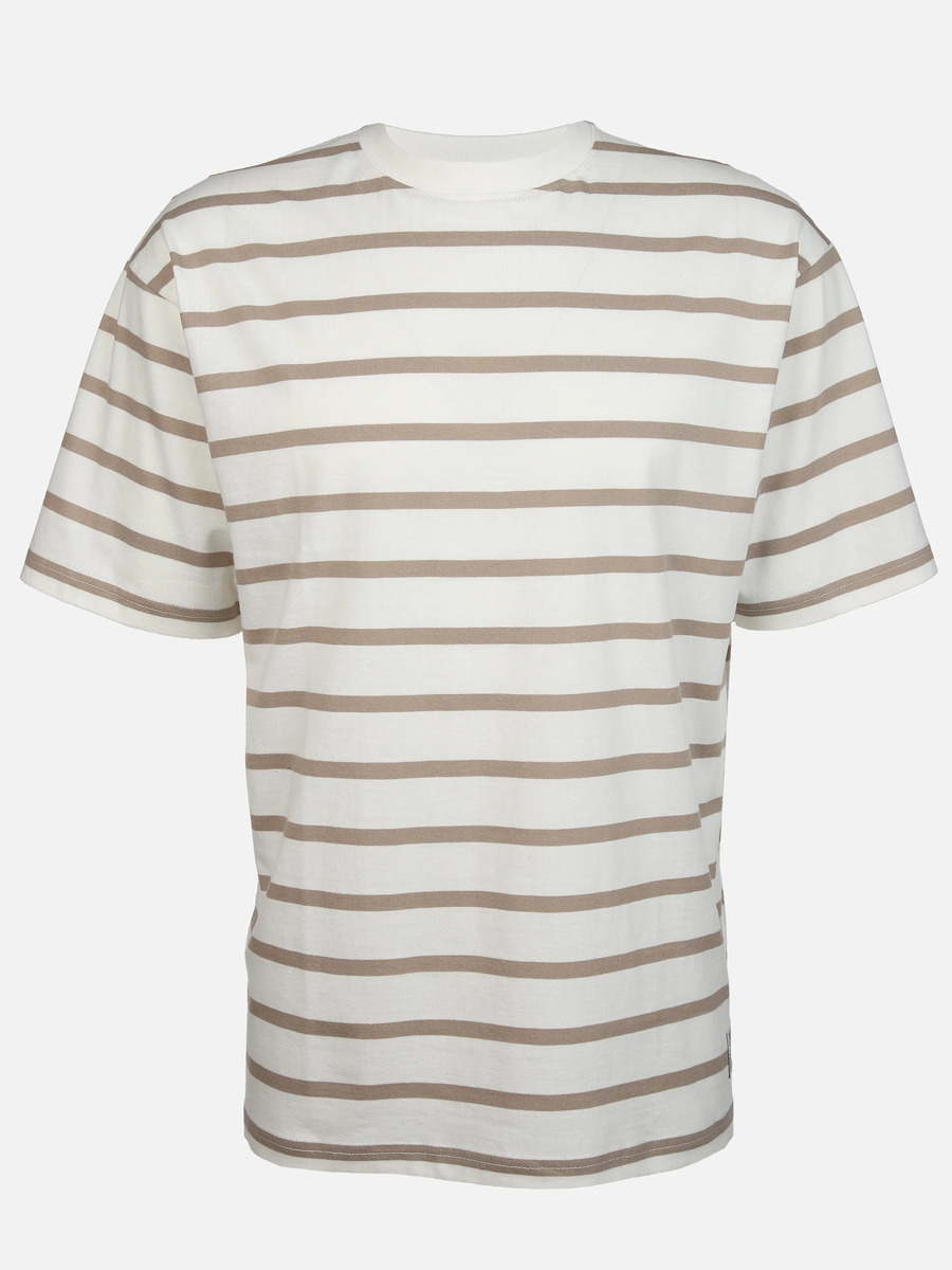 Bild 1 von Herren Shirt mit Streifen
                 
                                                        Weiß
