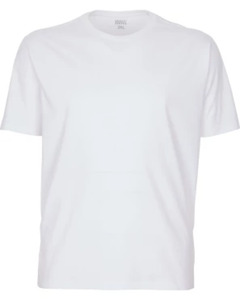 Basic T-Shirt, X-Mail, Rundhalsausschnitt, weiß
