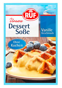 Dessertsoße 'Vanille' ohne Kochen