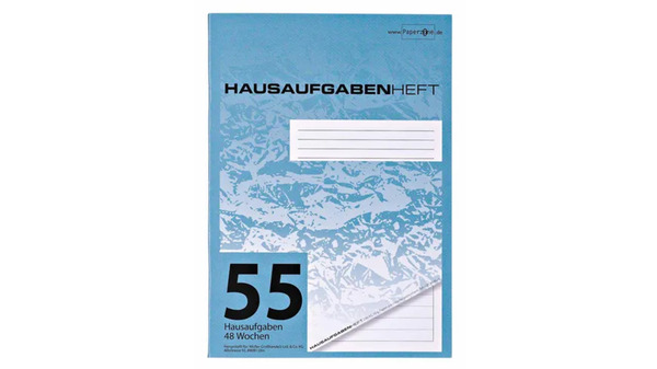 Bild 1 von PAPERZONE Hausaufgabenheft A5 48 Wochen