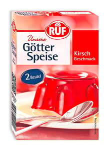 Götterspeise 'Kirsch' zum Kochen