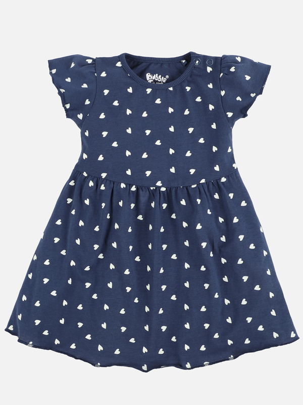 Bild 1 von Baby Mädchenkleid mit Alloverprint
                 
                                                        Blau