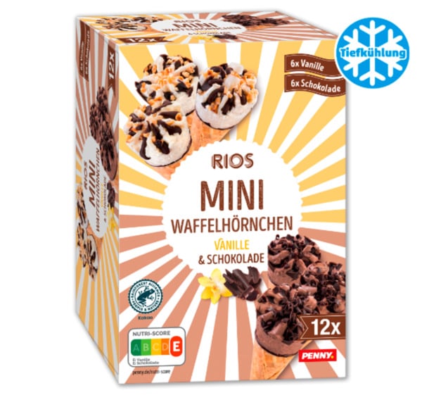 Bild 1 von RIOS Mini Waffelhörnchen*