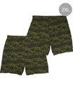 Bild 1 von Boxershorts, 2er-Pack, X-Mail, verschiedene Designs, dunkelgrün bedruckt