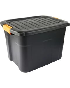 In- und Outdoor Aufbewahrungsbox, ca. 50,3 x 38,8 x 34 cm, schwarz