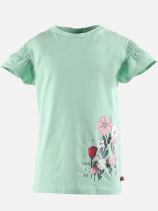 Mädchen Shirt mit Blumenapplikation
                 
                                                        Grün