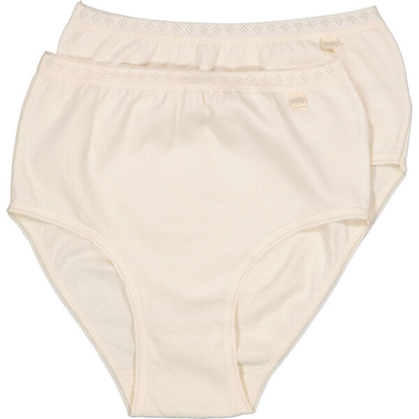 Bild 1 von Damen Taillenslip undyed 2er-Pack, Weiß, M