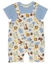 Bild 1 von Newborn T-Shirt + Latzhose, Ergee, 2-tlg. Set, hellblau