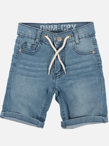 Jungen Jeansbermuda mit Kordel
                 
                                                        Blau