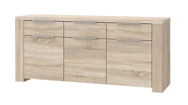 Bild 1 von Sideboard Sonoma Eiche - 3-türig - 188 cm - CALPE