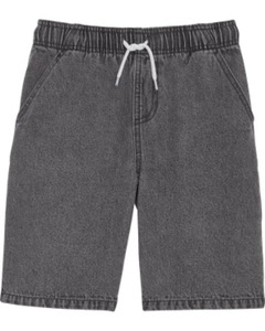 Jeans-Shorts Stone-washed, Y.F.K., Bermudalänge, jeans grau