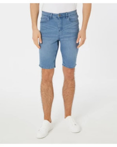 Jeans-Shorts mit 5-Pocket-Style, X-Mail, Bermudalänge, jeansblau hell