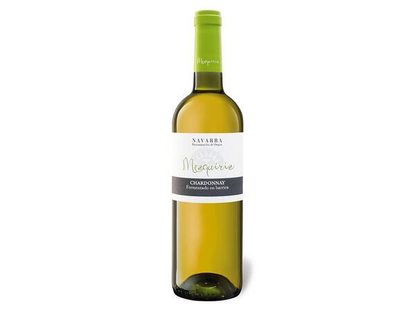 Bild 1 von Mezquiriz Chardonnay Navarra DO trocken vegan, Weißwein 2022