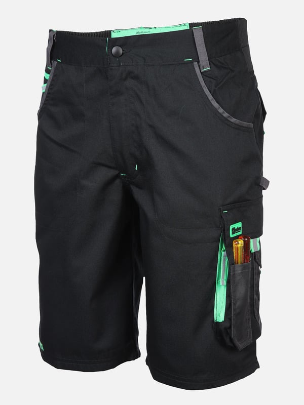 Bild 1 von Herren Arbeitsshorts mit Neondetails
                 
                                                        Grün