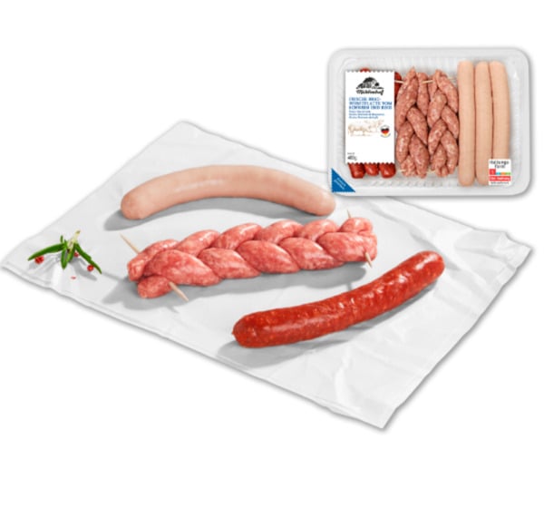 Bild 1 von MÜHLENHOF Frische Bratwurstplatte*