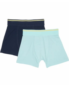 Retro Boxershorts, 2er-Pack, Kiki & Koko, hellblau