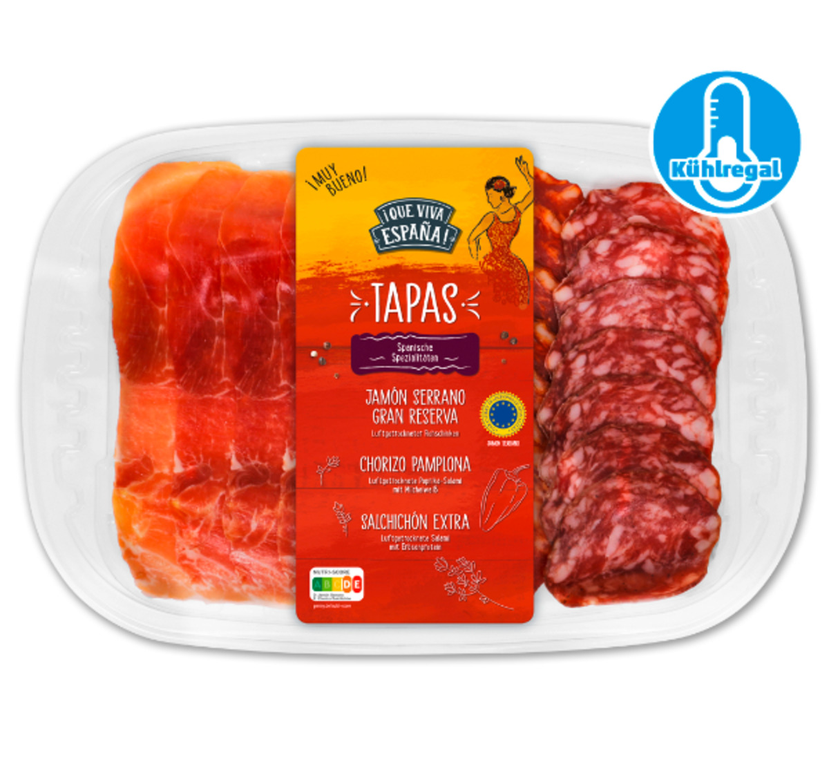 Bild 1 von ¡QUE VIVA ESPAÑA! Tapasplatte*