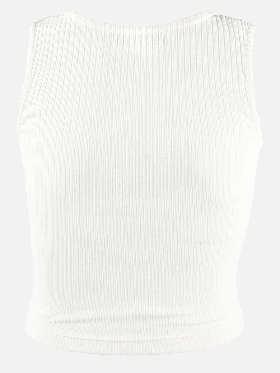 Bild 2 von Hailys Teens Top mit Knotendetail
                 
                                                        Weiß