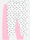 Bild 2 von Baby Mädchen Leggings im 2er Pack
                 
                                                        Weiß