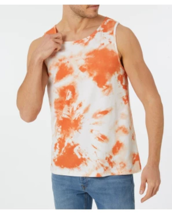 Bild 1 von Tanktop Batik, X-Mail, Rundhalsausschnitt, orange