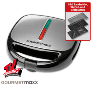 GOURMETMAXX 3-in-1-Sandwichmaker 14619*