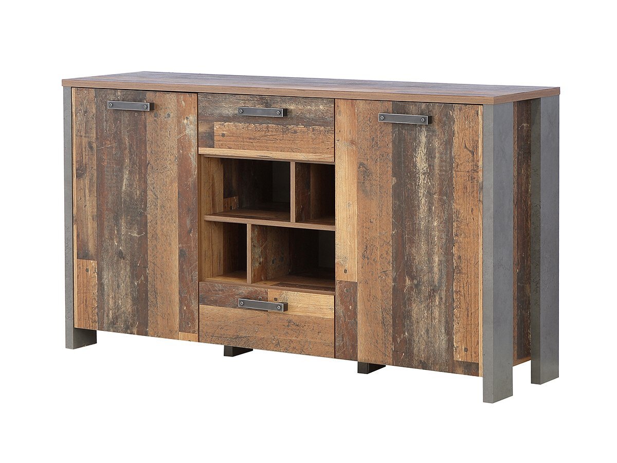 Bild 1 von Kommode Old Wood Vintage - Betonoptik 156 cm - CLIF