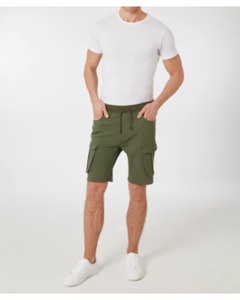 Shorts mit Cargotaschen, X-Mail, Bermudalänge, Khaki