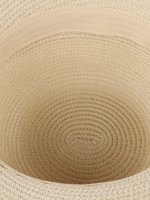 Bild 3 von Damen Strohhut mit bedrucktem Band
                 
                                                        Braun