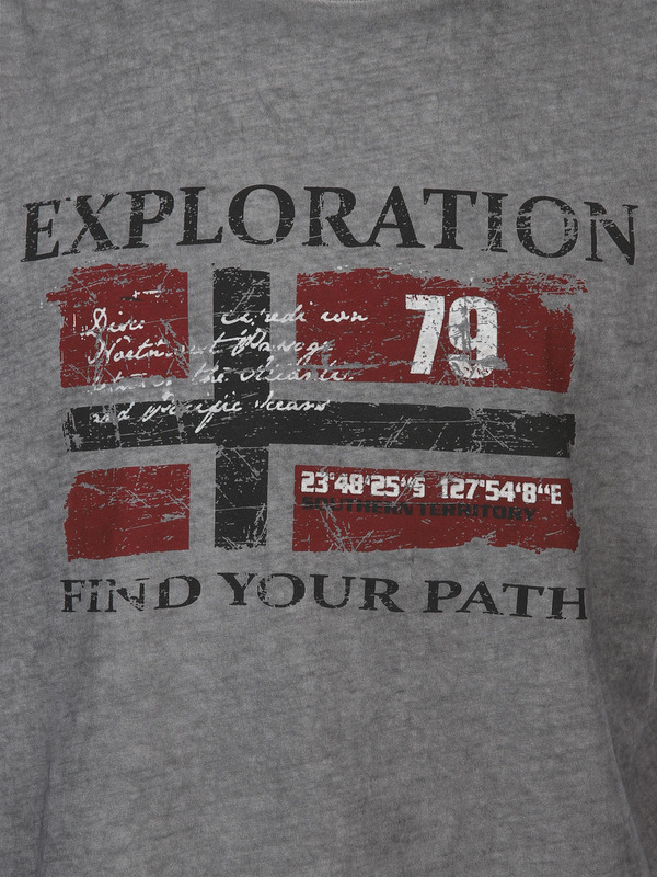 Bild 3 von Herren Muscleshirt in oilwashed Qualität
                 
                                                        Grau