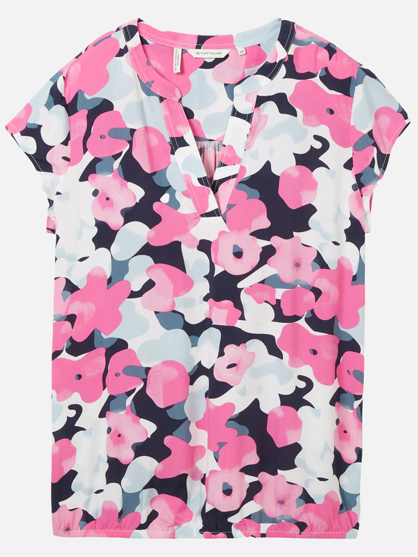 Bild 1 von Damen Bluse mit Alloverprint
                 
                                                        Pink