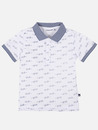 Bild 1 von Jungen Poloshirt mit Alloverprint
                 
                                                        Weiß