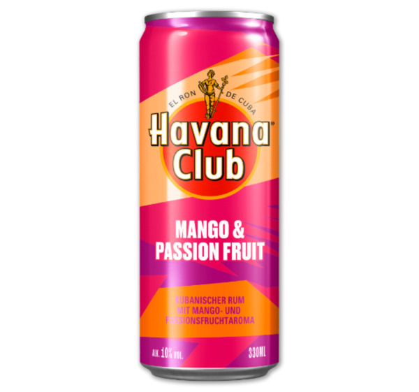 Bild 1 von HAVANA CLUB Mango & Passionfruit oder Lime Mojito*