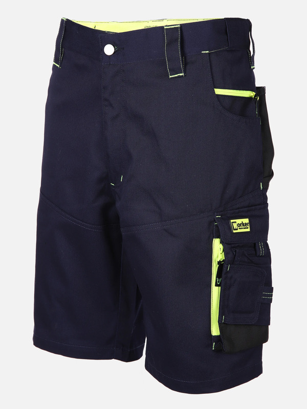 Bild 1 von Herren Arbeitsshorts mit Neondetails
                 
                                                        Blau