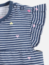 Bild 3 von Baby Mädchen Shirt mit Streifen
                 
                                                        Blau