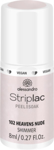 Alessandro STRIPLAC PEEL OR SOAK HEAVENS NUDE -VEGAN, 8 ml