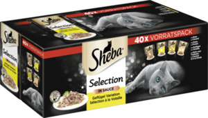 Sheba Selection in Sauce Geflügel Variation Multipack, 3.400 g
