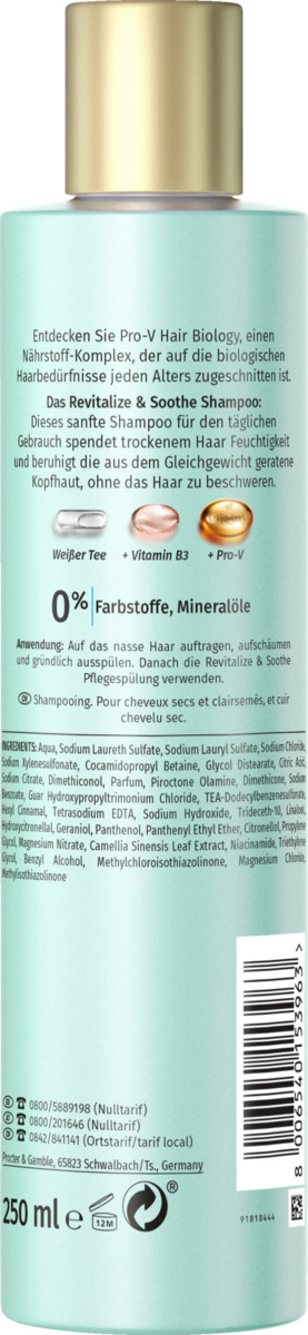 Bild 2 von Hair Biology Haarshampoo Revitalize & Soothe, 250 ml