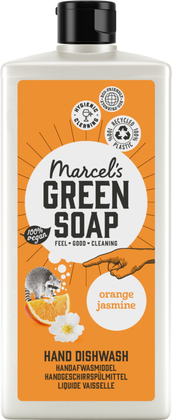 Bild 1 von Marcel's Green Soap Orange & Jasmine Geschirrspülmittel, 500 ml