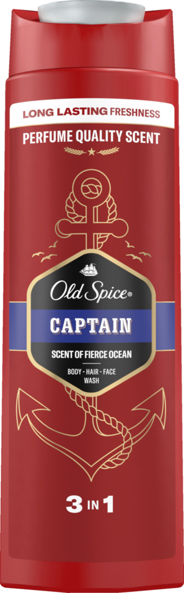 Bild 1 von Old Spice 3in1 Duschgel Captain, 400 ml