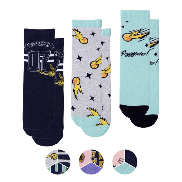 Bild 1 von HARRY POTTER Kinder Socken, 3 Paar