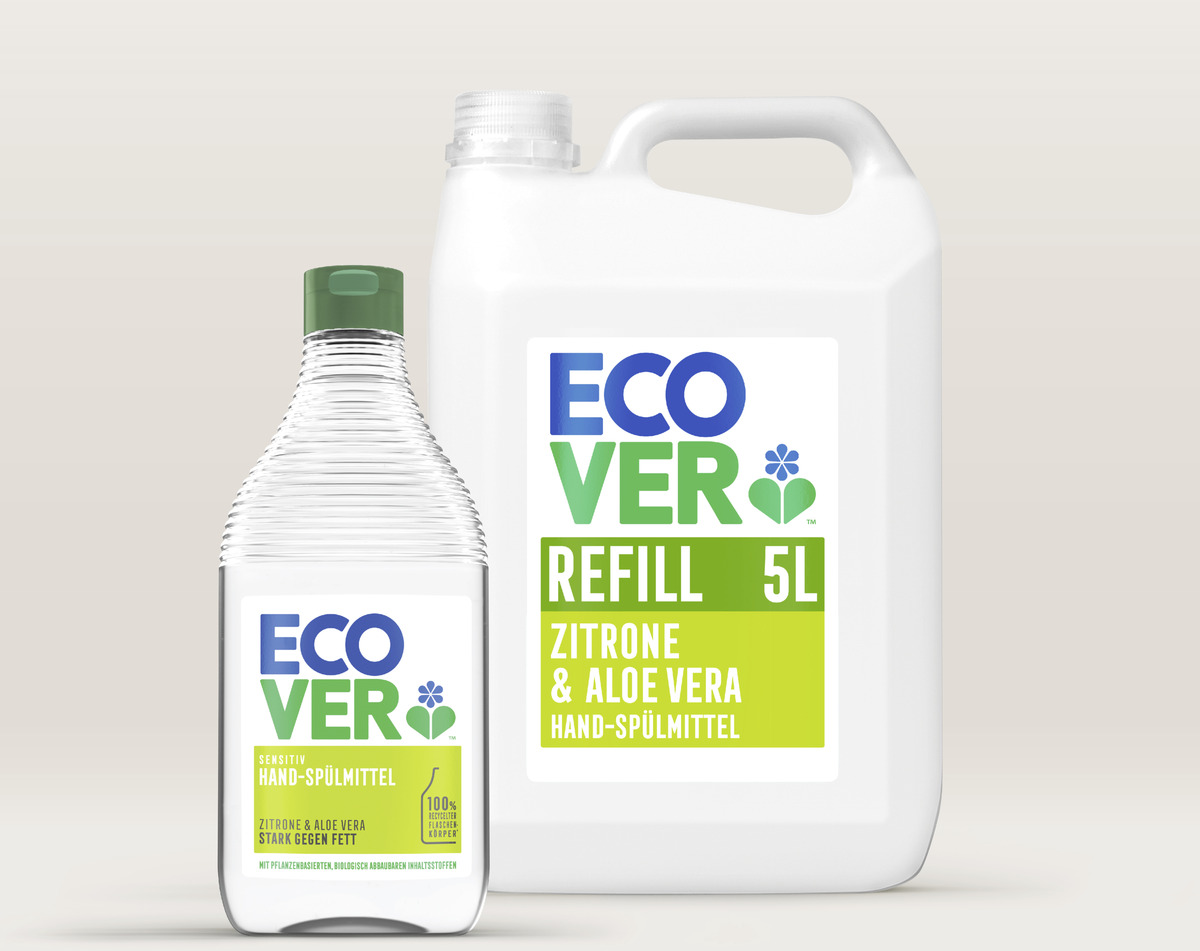 Bild 3 von Ecover Hand-Spülmittel Zitrone & Aloe Vera, 950 ml