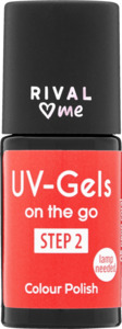 RIVAL loves me UV-Gels on the go 05 neon coral, 8 ml